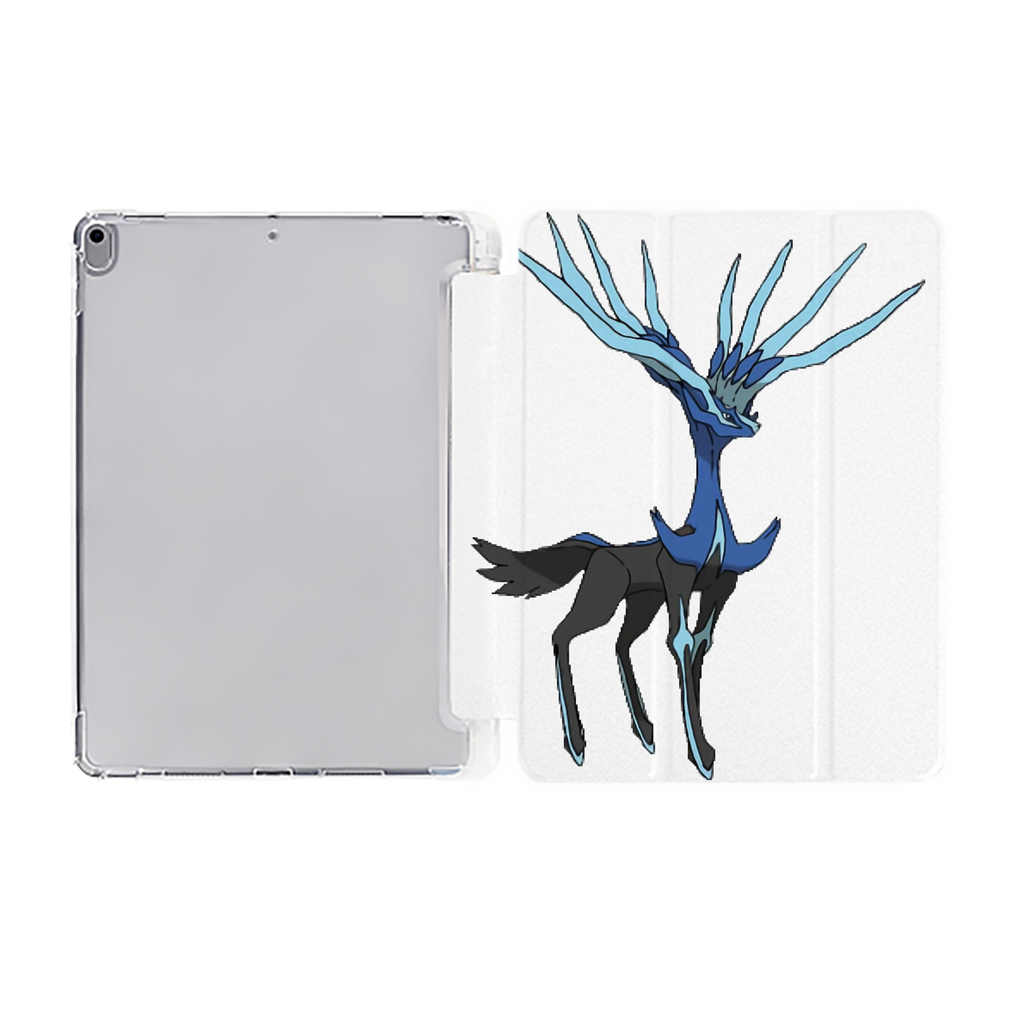 （画像用） ポケットモンスター Pokémon IPad ケース ペン収納付き 三つ折りスタンド PUレザー×シリコン 対応機種9.5/10.5/10.9インチ